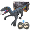 VELOCIRAPTOR CON CONTROL REMOTO / BOTA HUMO / MUSICAL