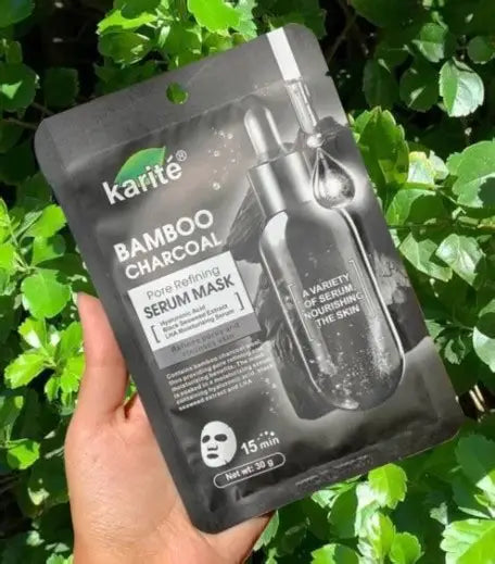 MASCARILLA FACIAL CARBÓN / CHARCOAL FACIAL MASK – BAMBOO CHARCOAL (PLANT MASK SERIES)
