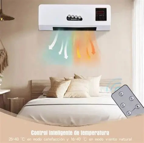 CALEFACTOR INTELIGENTE 2 EN 1 – CALOR Y FRESCURA TODO EL AÑO